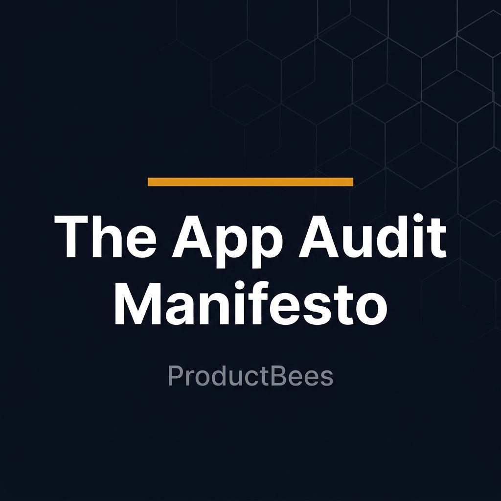 Hero image for The App Audit Manifesto