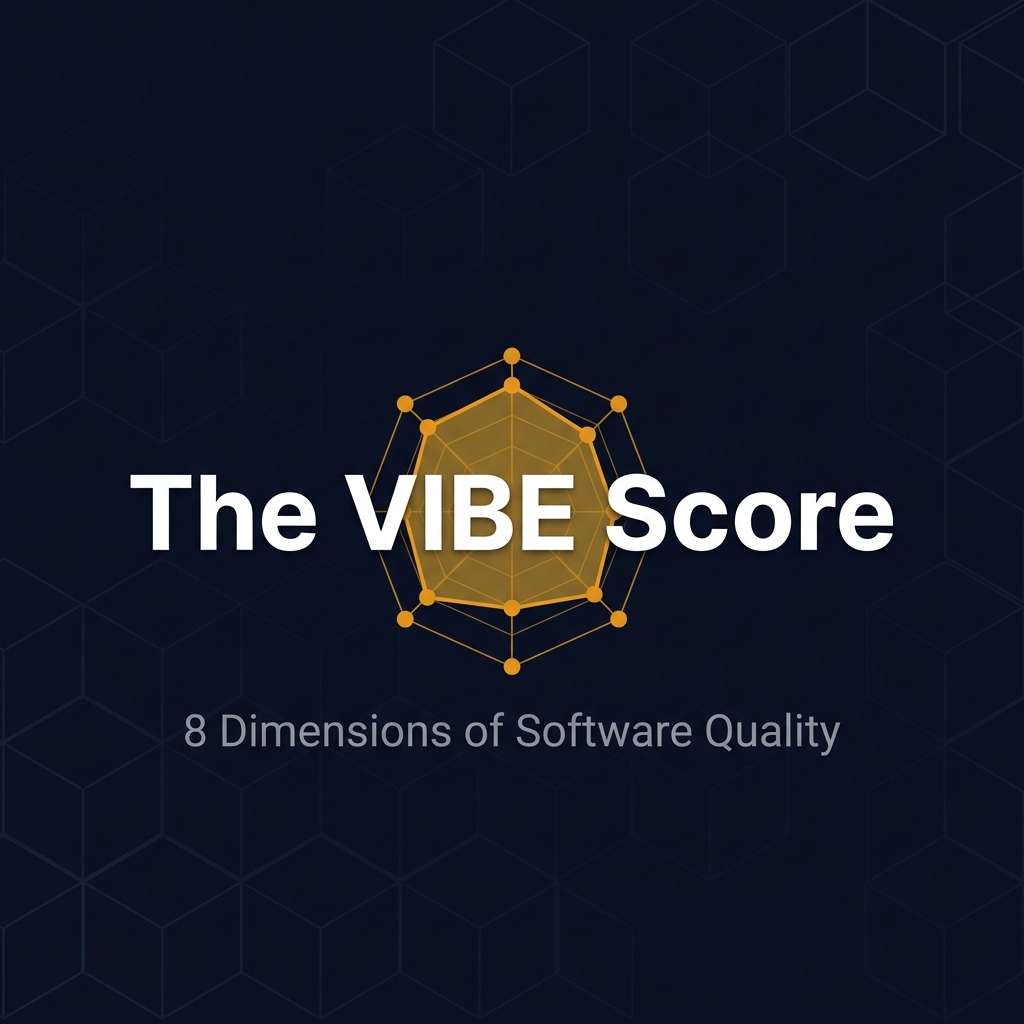 Hero image for The VIBE Score: 8 Dimensions of Software Quality